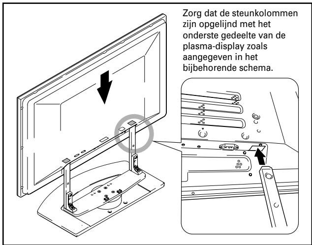 PIONEER PDK-TS04 - Bevestig de plasma-display aan de staander. - 1