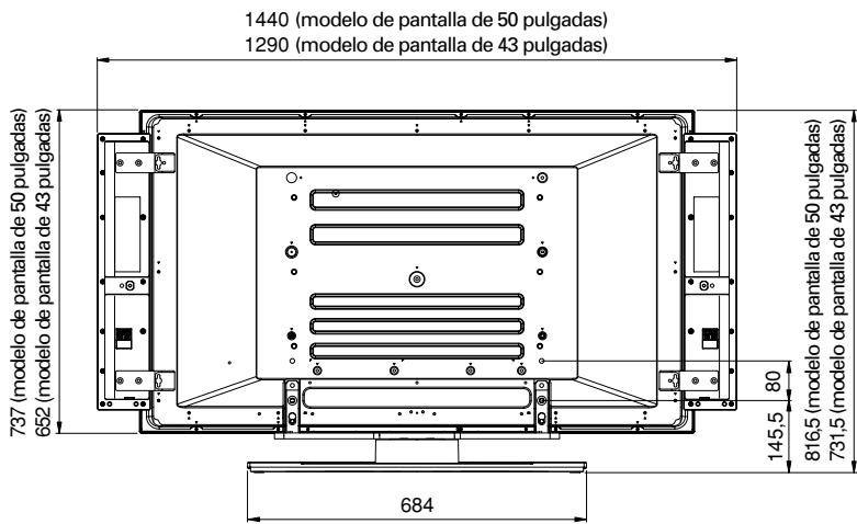 PIONEER PDK-TS04 - Diagrama de dimensiones - 1