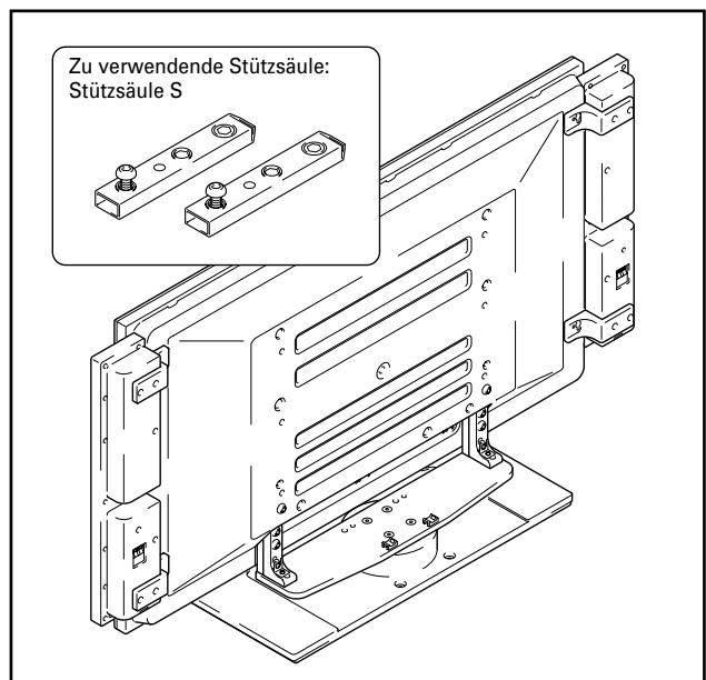 PIONEER PDK-TS04 - Wahlen Sie die zu befestigenden Stützsäulen. - 1
