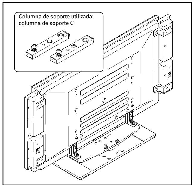PIONEER PDK-TS04 - Seleccion las columnas de soporte que va a utiliser. - 1