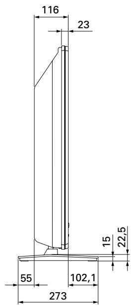 PIONEER PDK-TS14 - Diagrama de dimensiones - 2