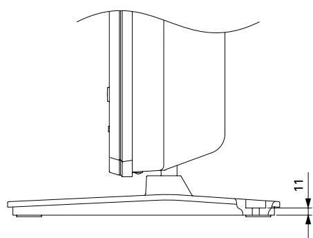 PIONEER PDK-TS14 - 桌上/地上螺絲的位置 - 2