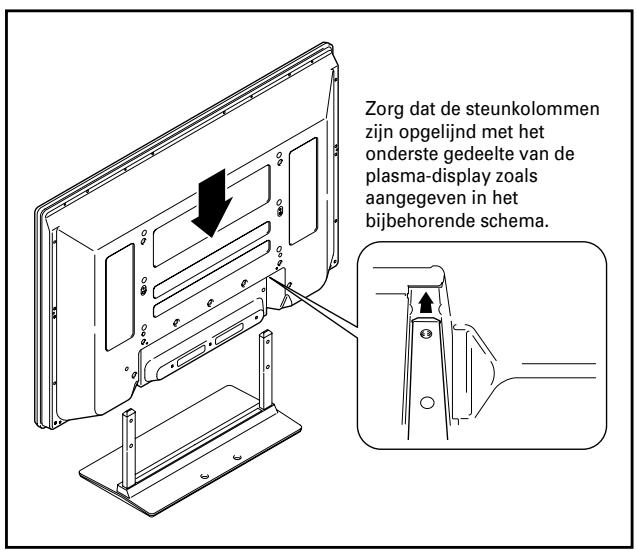 PIONEER PDK-TS14 - Bevestig de plasma-display aan de staander. - 1