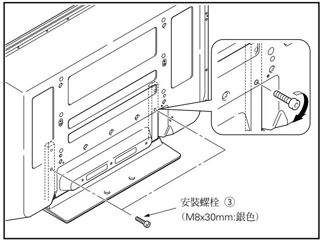 PIONEER PDK-TS14 - 用安裝用的螺栓③將電漿顯示器固定住。 - 1
