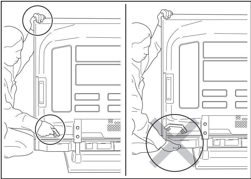 PIONEER PDK-TS15 - 切勿握住揚聲器 - 2