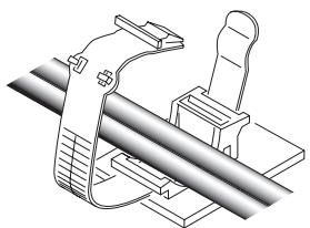 PIONEER PDK-TS15 - Bundle the cables and place them on each cable clamp. - 1