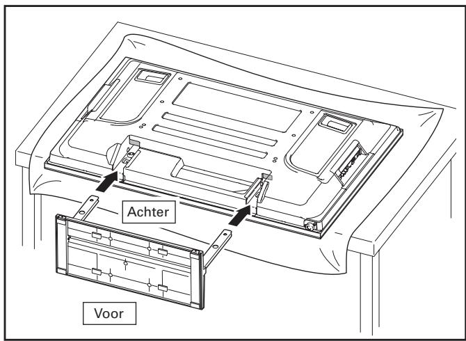 PIONEER PDK-TS27A - Bevestiging van de plasma-televisione op de tafelbladstaander. - 1