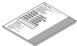 PIONEER PDK-TS27A - Checking the Standard Accessories - 10