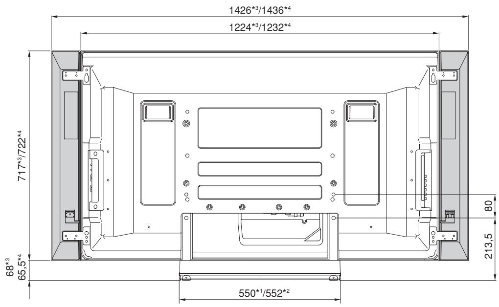 PIONEER PDK-TS27A - Con gli altoparlanti laterali montati (modello schermo da 50 pollici) - 1