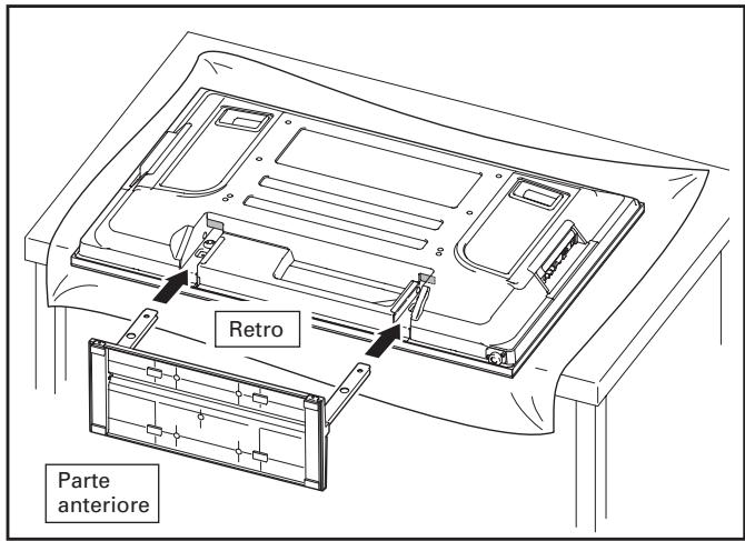 PIONEER PDK-TS27A - Fissaggio del teileisore al plasma al supporto. - 1
