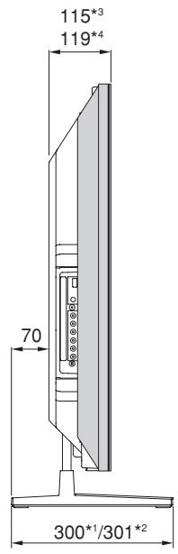 PIONEER PDK-TS28 - Bij installatie van de luidsprekers aan weerszijden (50-inch displaymodel) - 2