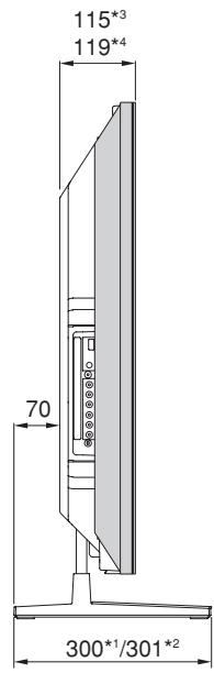 PIONEER PDK-TS28 - Con gli altoparlanti laterali montati (modello schermo da 50 pollici) - 2