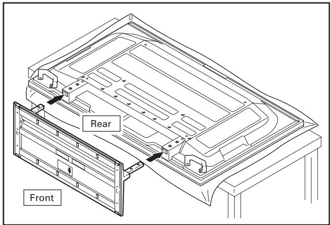 PIONEER PDK-TS30A - Attaching the plasma television to the stand. - 1