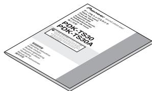 PIONEER PDK-TS30A - Verificacion de las piezas suministradas - 7