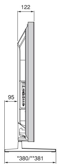 PIONEER PDK-TS30A - Cuando los altavoces se han instalado en los laterales - 2