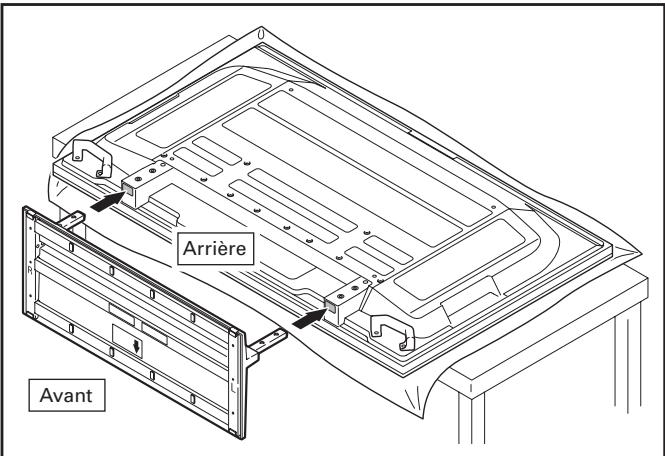 PIONEER PDK-TS30A - Fixer le téléviseur plasma sur le pied. - 1