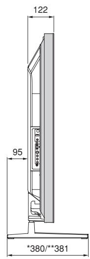 PIONEER PDK-TS30A - Lorsque les enceintes latérales sont installées - 2