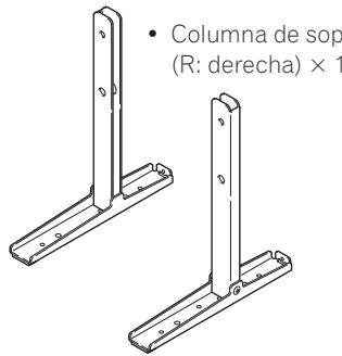 PIONEER PDK-TS33A - Verificacion de las piezas suministradas - 2