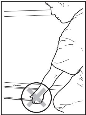 PIONEER PDK-TS33A - 取付ネジでTPLASマテレビを固定する - 3