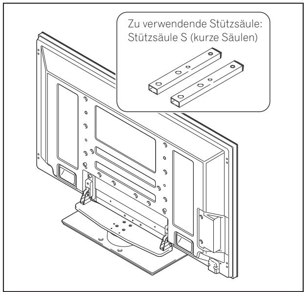 PIONEER PDK-TS36B - Wählen Sie die zu befestigenden Stützsäulen. - 2