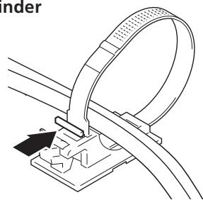 PIONEER PDK-TS36B - Kabelbinders gebruiken - 4