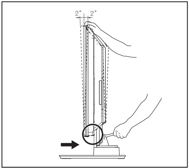 PIONEER PDK-TS36B - Impostare l'angolazione preferita. - 1