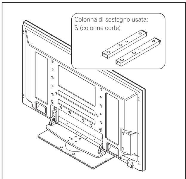 PIONEER PDK-TS36B - Scegliete le colonne di sostegno da fissare. - 2