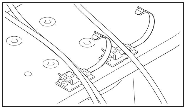PIONEER PDK-TS36B - Utilisation des serre-câbles - 2