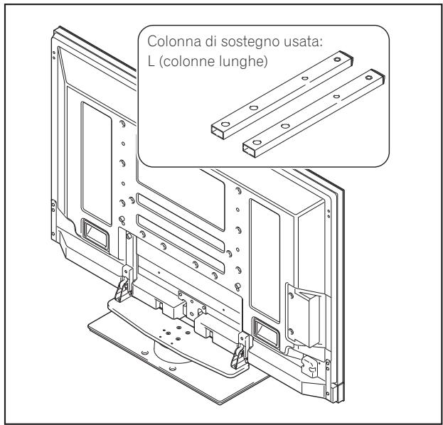 PIONEER PDK-TS36B - Scegliete le colonne di sostegno da fissare. - 1