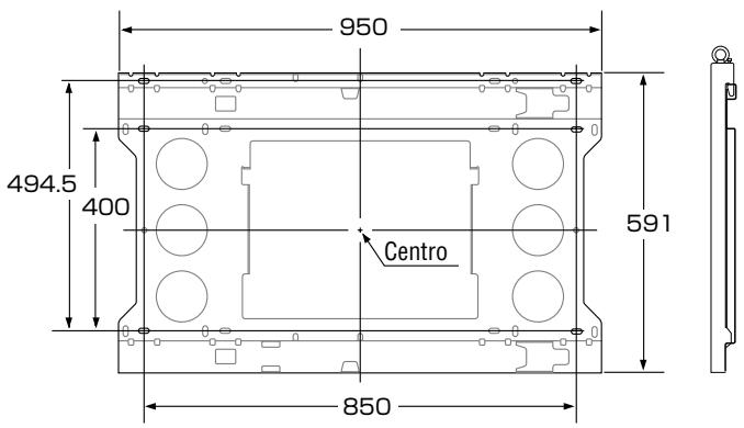 PIONEER PDK-WM03 - Montaje de la unidad de montaje de pared a la pared - 2