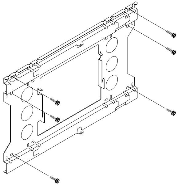 PIONEER PDK-WM03 - Montaje de la unidad de montaje de pared a la pared - 1