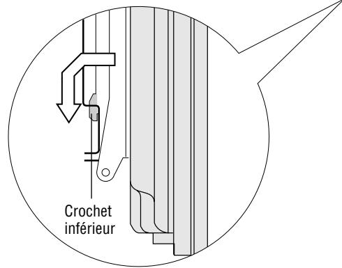 Crochet inférieur