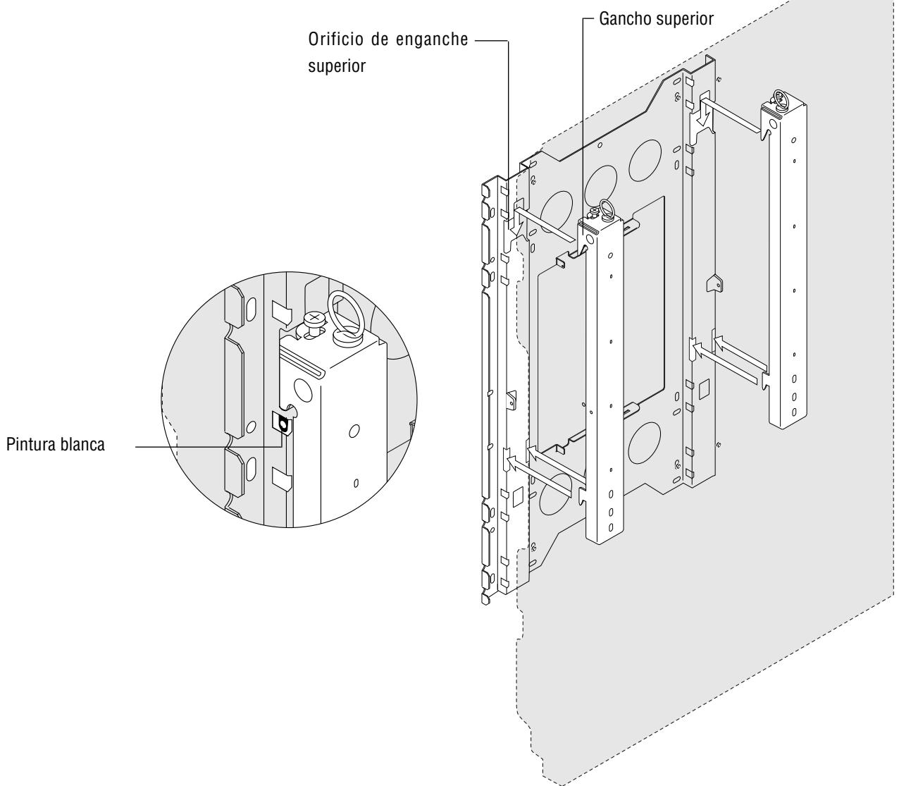 PIONEER PDK-WM03 - Montaje del monitor de plasma - 2