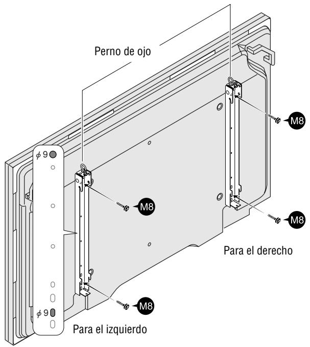 PIONEER PDK-WM03 - Montaje de los ajustes del monitor al monitor de plasma - 1