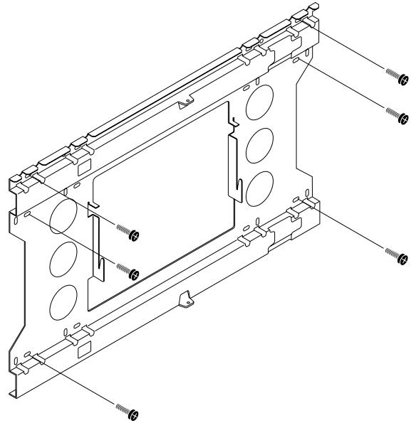 PIONEER PDK-WM03 - 壁掛けユニットを壁に取り付ける - 1
