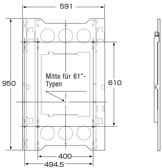 PIONEER PDK-WM03 - Befestigung der Wandmontage-Einheit an der Wand - 2