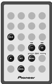 PIONEER PDR-F10 - Programming the track order - 1