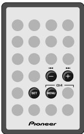 PIONEER PDR-F10 - Utilisation des menus - 1