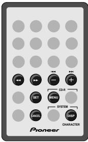 PIONEER PDR-F10 - Using CD text - 1
