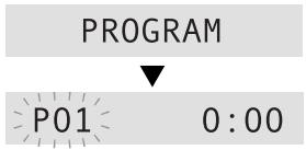 PIONEER PDR-F10 - Eingabe von Abspielprogrammen - 2
