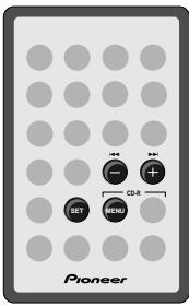 PIONEER PDR-F10 - Uso dei menu - 1