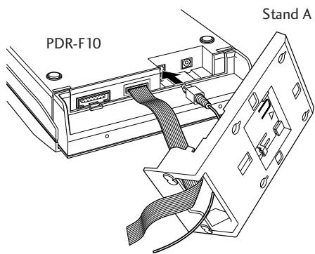 PIONEER PDR-F10 - Connecting to the rest of the system - 2