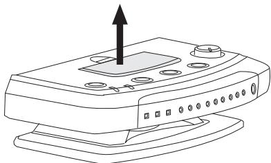 PIONEER SE-DIR800C - Chargement des piles - 1