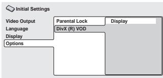 PIONEER DCS-FS30 - Displaying your DivX VOD registration code - 1