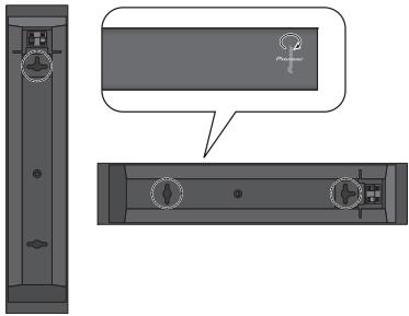 PIONEER DCS-FS30 - Attaching the speakers only for the DCS-FS30 - 1