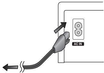 PIONEER DCS-FS30 - Connect the power cord. ^1 - 1