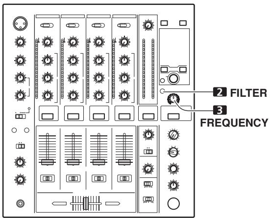 PIONEER DJM-700-S - Filtre de fréquence d'effet - 2