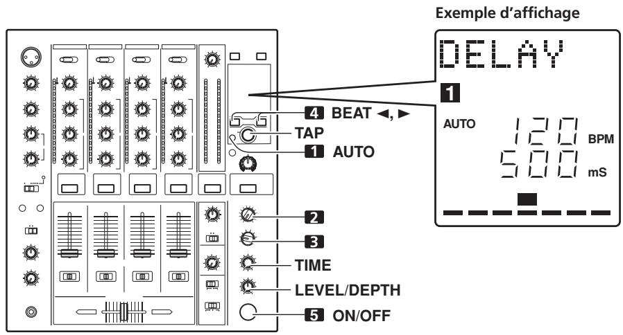 PIONEER DJM-700-S - Production d'effets de battement - 1