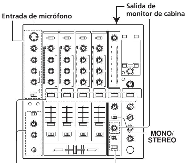 PIONEER DJM-700-S - OPERACIONES DE LA CONSOLA DE MEZCLA - 2