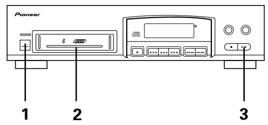 PIONEER PD-M406A - POUR LIRE UN DISQUE COMPACT - 1